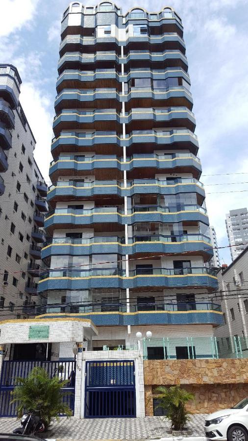 Apartamento Guilhermina Vista Para O Mar Praia Grande  Exteriör bild