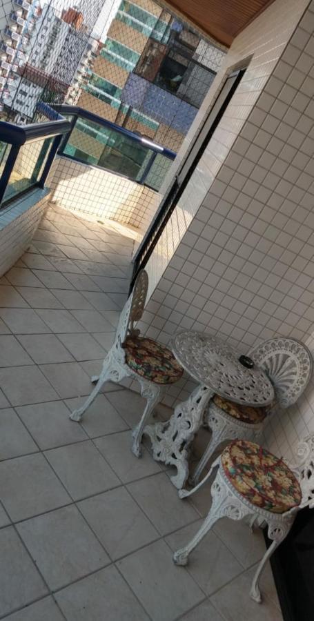 Apartamento Guilhermina Vista Para O Mar Praia Grande  Exteriör bild